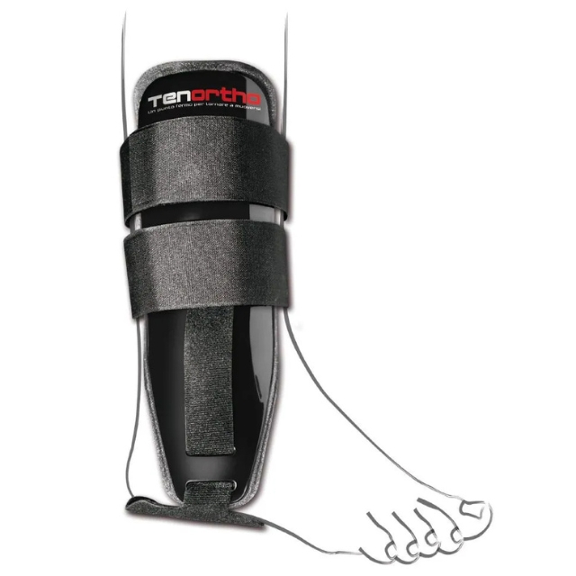 Cavigliera ortopedica bivalva - Thunder Plus - Tenortho