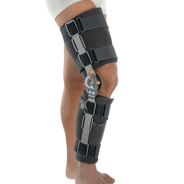 Ortesi per ginocchio post-operatoria a movimento graduato - ROTEN Go up BASIC